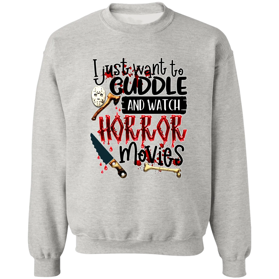 Cuddle Ladies Crewneck Pullover Sweatshirt