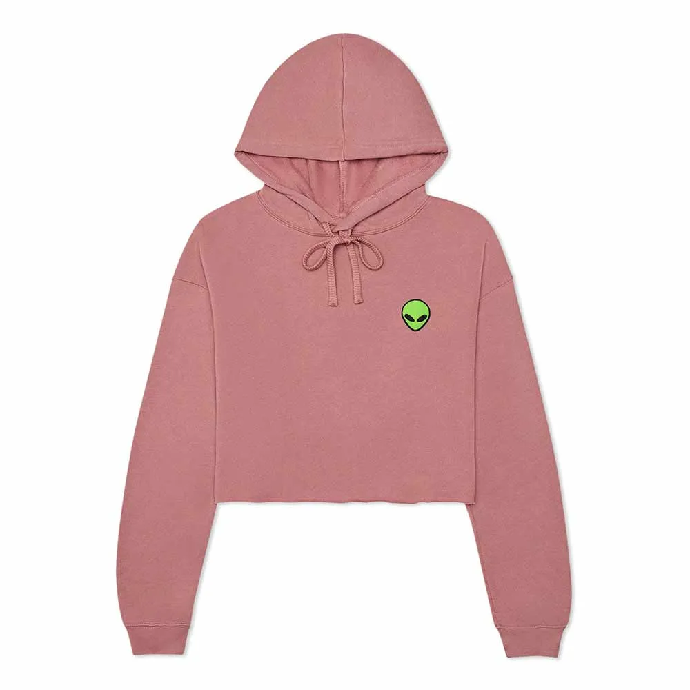 Dalix Alien Cropped Hoodie