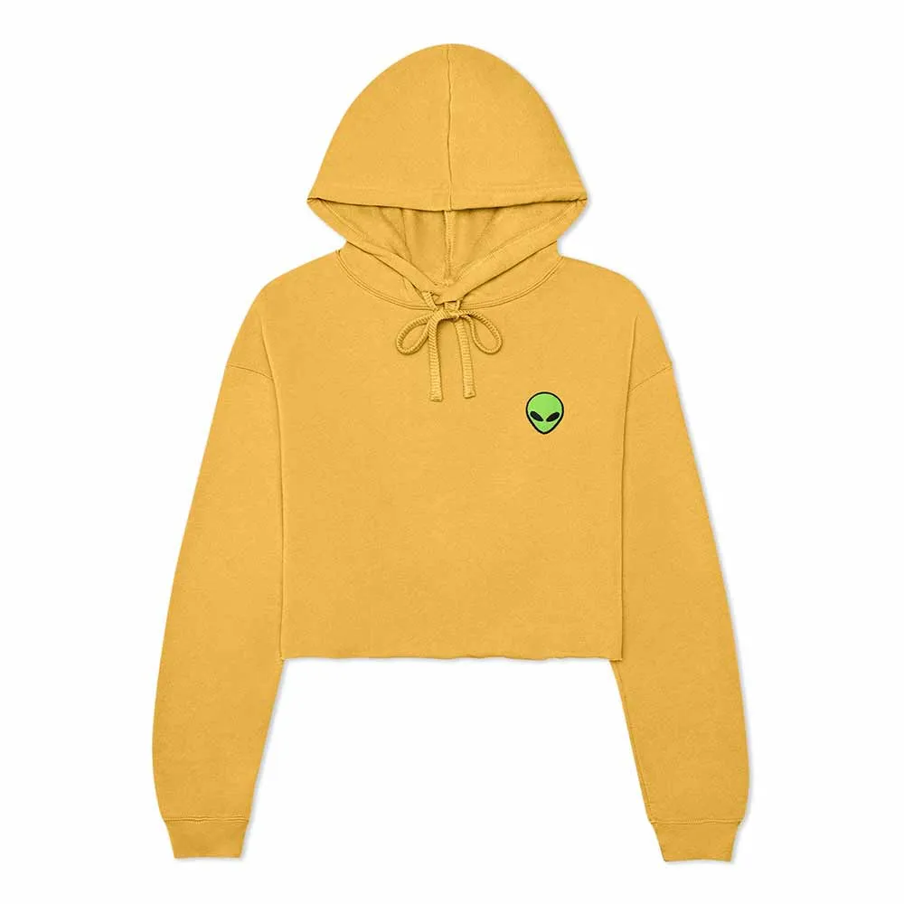 Dalix Alien Cropped Hoodie