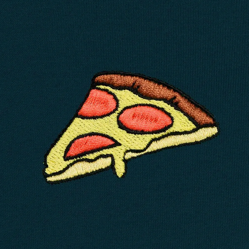 Dalix Pizza Cropped Hoodie