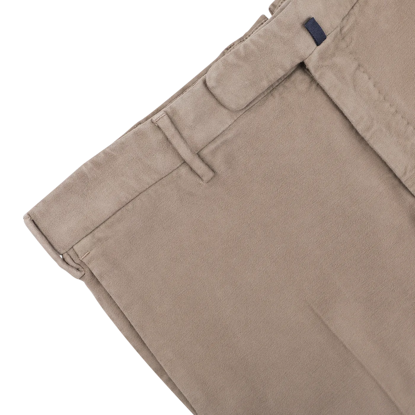 Dark Beige Cotton Moleskin Model 30 Chinos