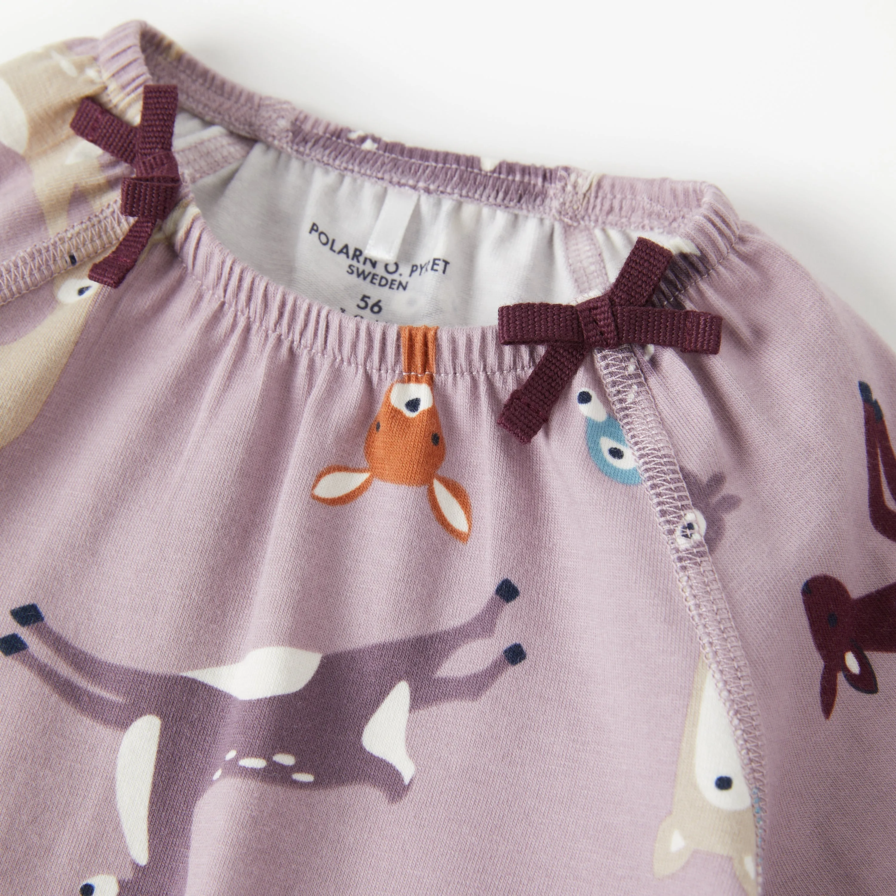 Deer Print Baby Dress