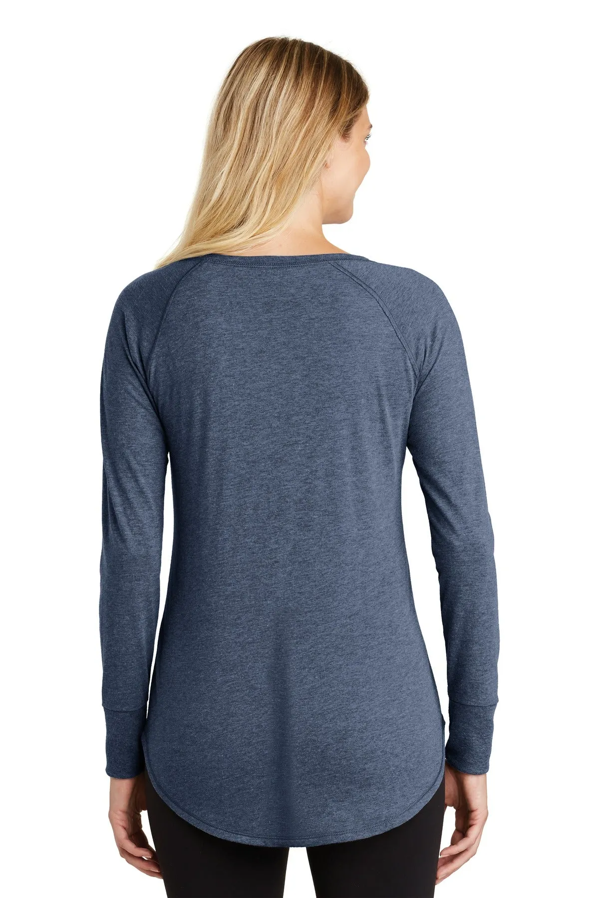 District  Women's Perfect Tri  Long Sleeve Tunic Tee. DT132L