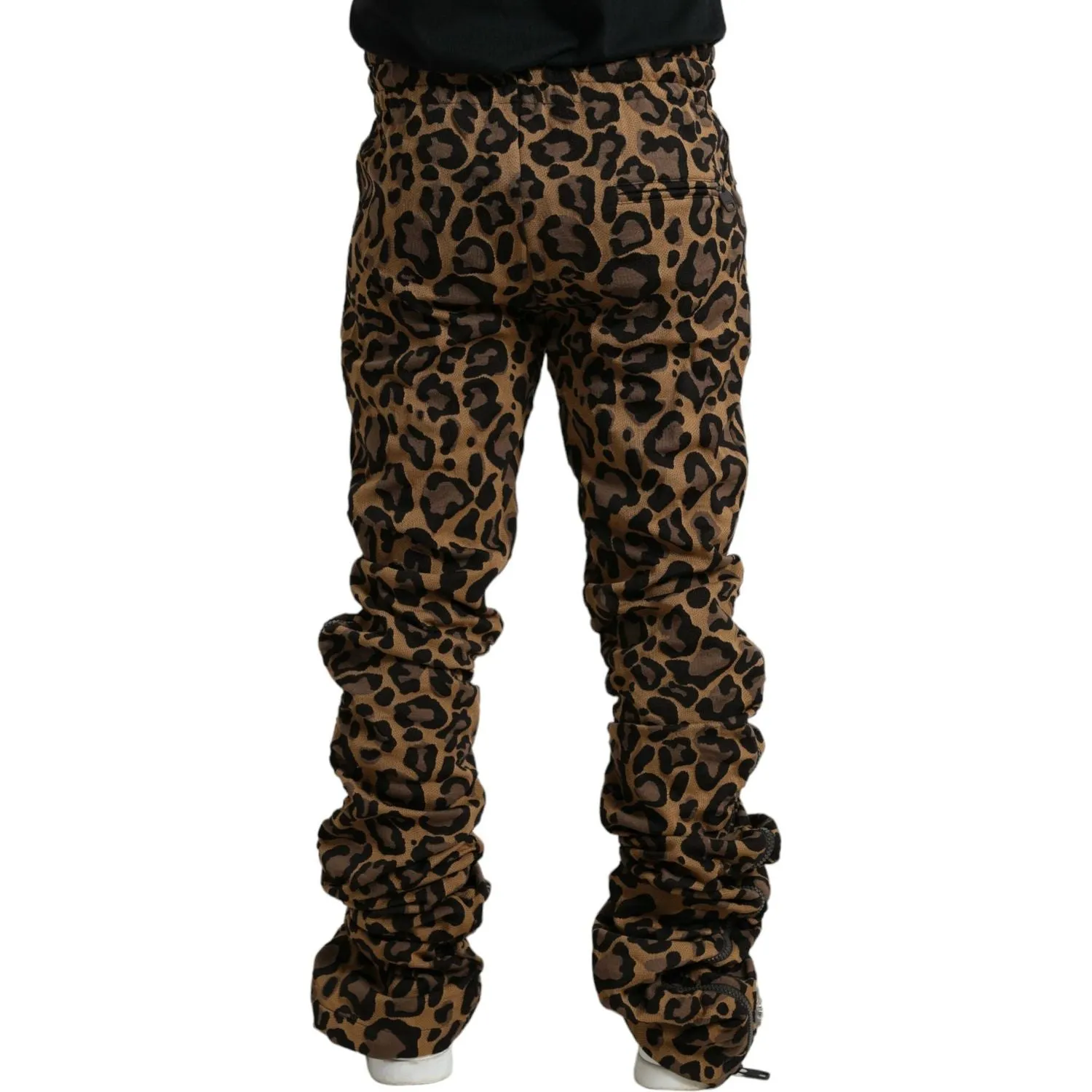 Dolce & Gabbana Chic Leopard Print Jogger Pants