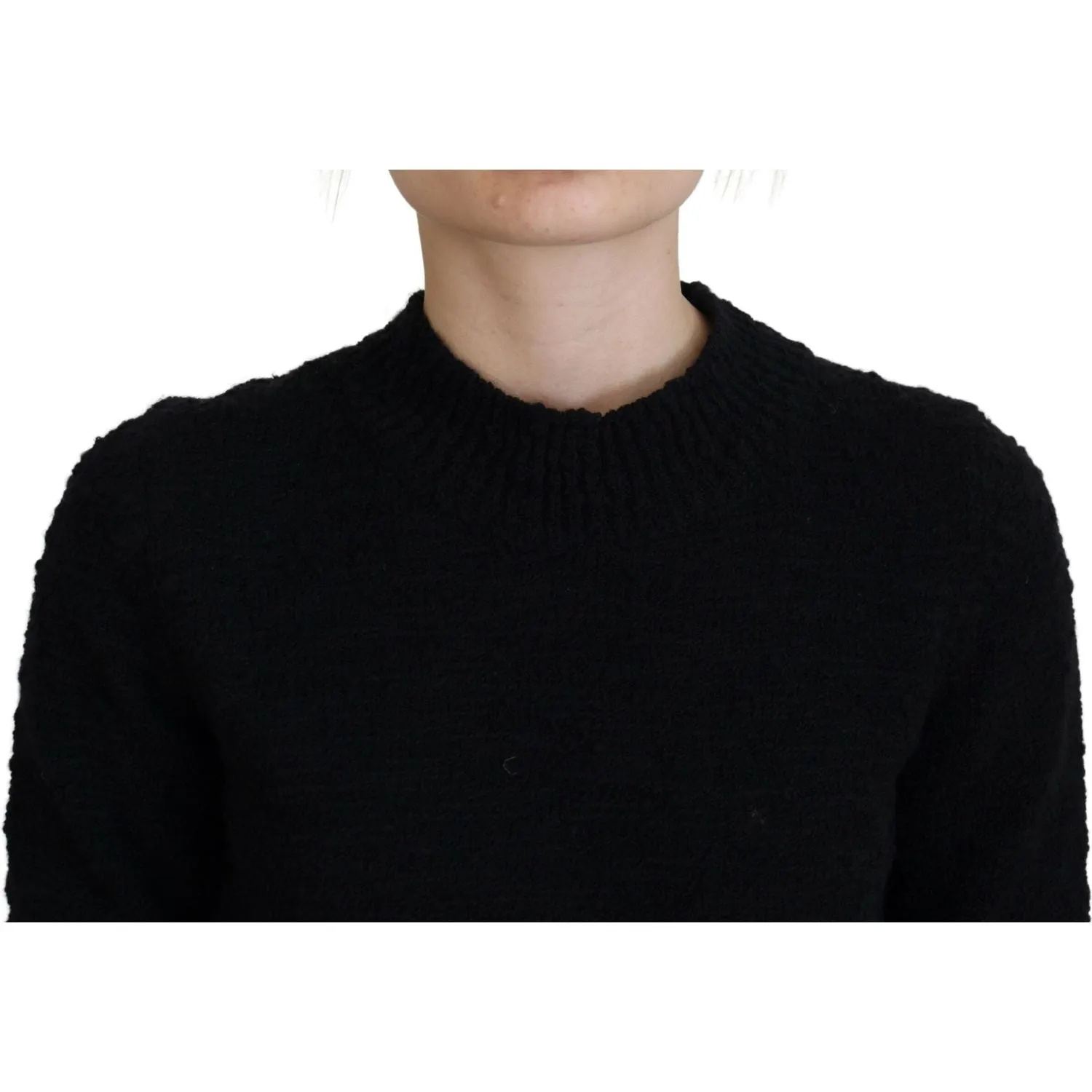 Dolce & Gabbana Elegant Virgin Wool Pullover Sweater