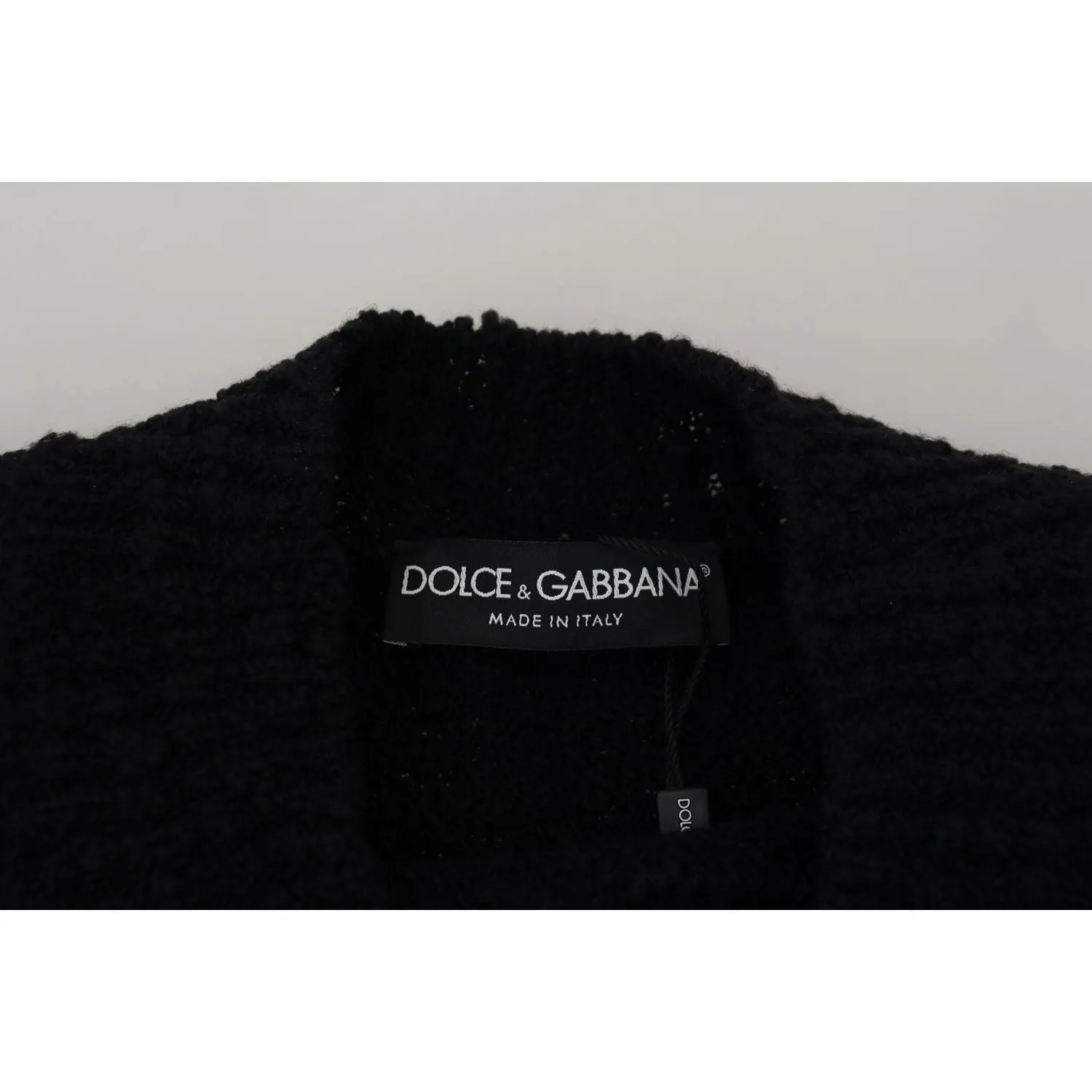 Dolce & Gabbana Elegant Virgin Wool Pullover Sweater