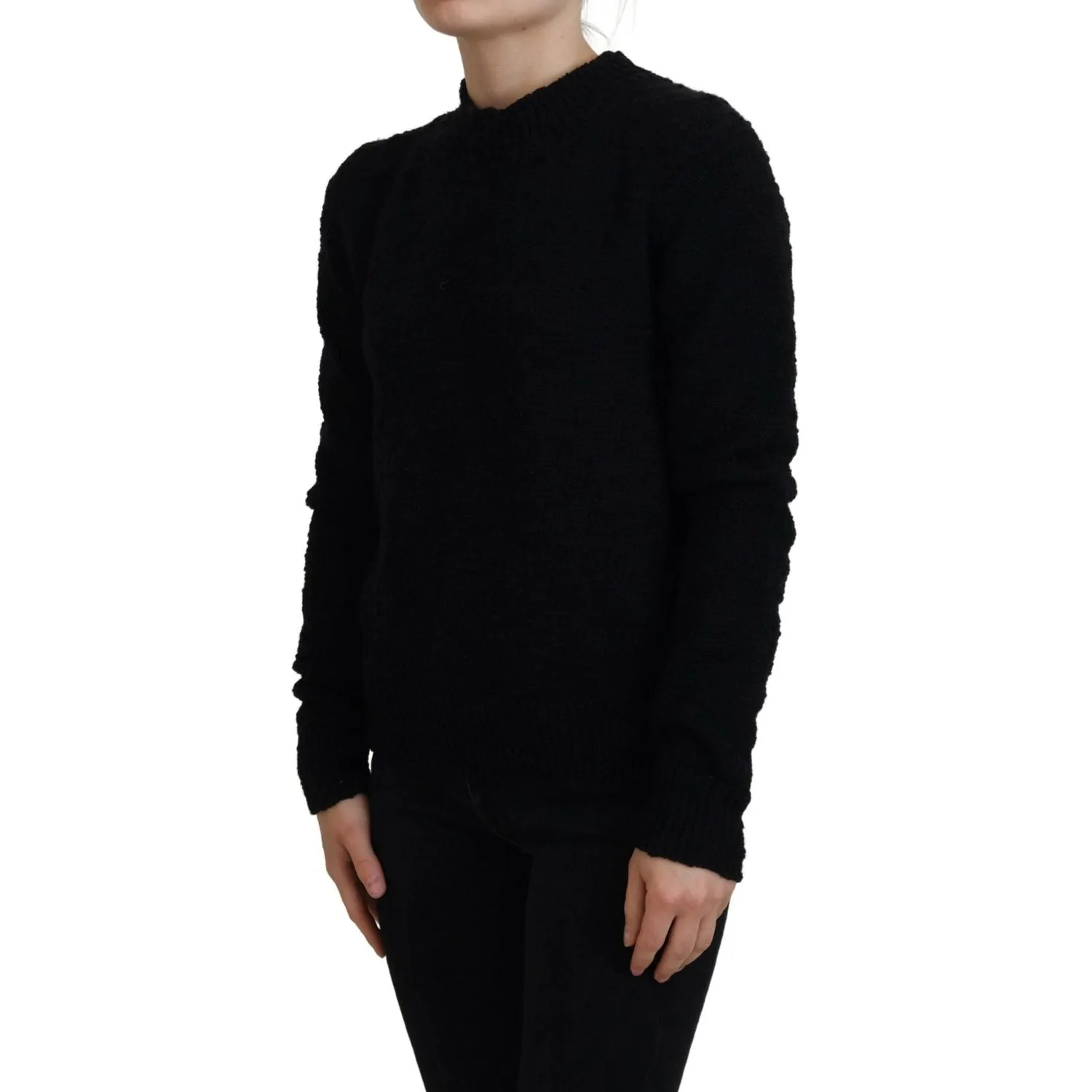 Dolce & Gabbana Elegant Virgin Wool Pullover Sweater