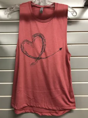 Edwards Heart Contrail Women's Tank Top