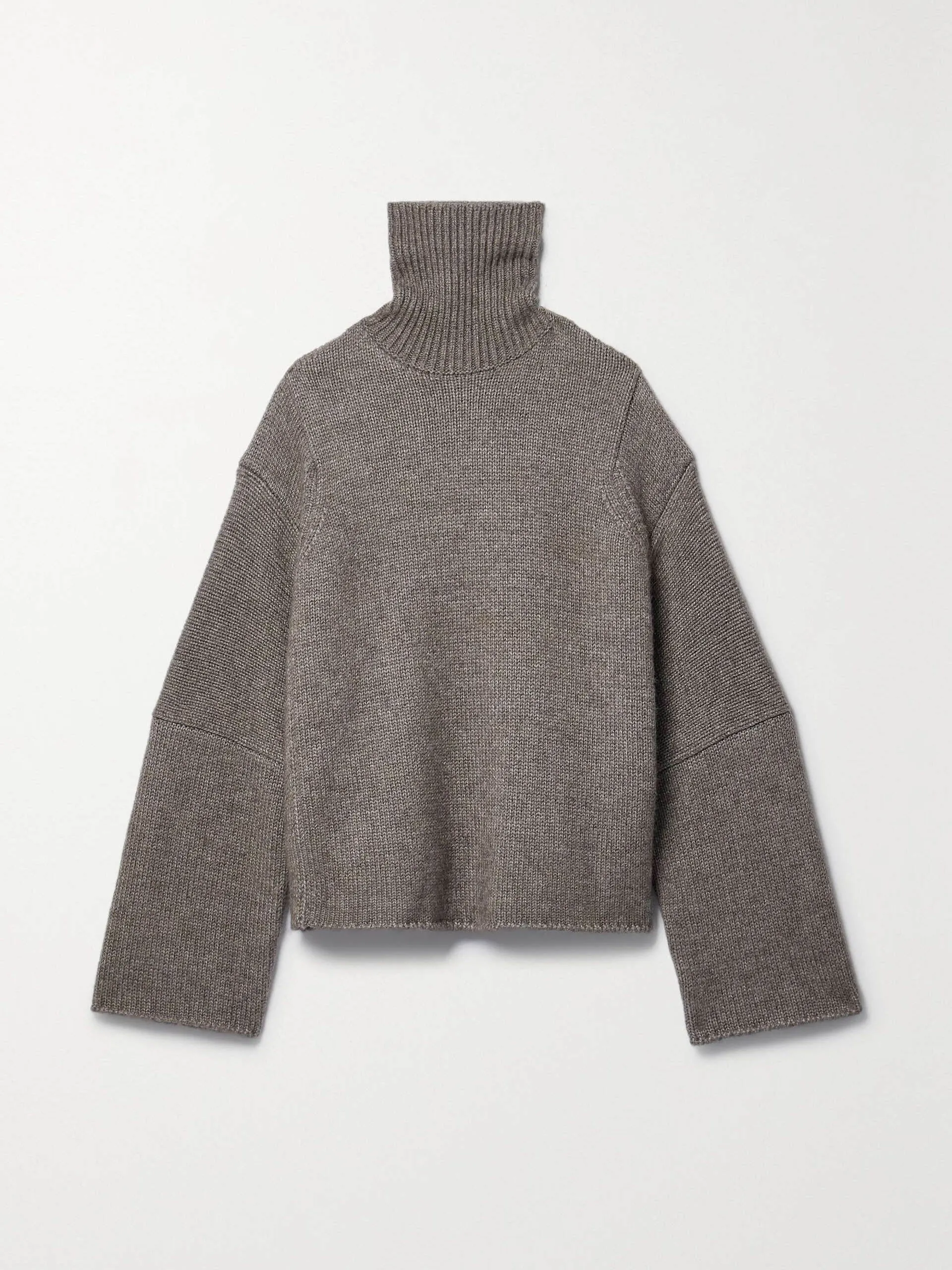 Erci oversized alpaca and silk-blend turtleneck sweater