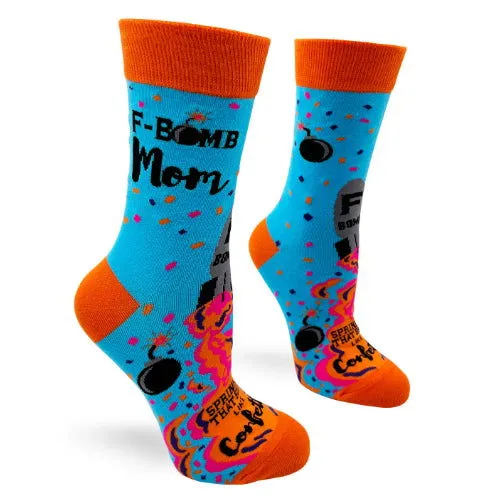 EXPLICIT: F-Bomb Mom Sprinkle That Sh*t Like Confetti - Naughty Crew Socks