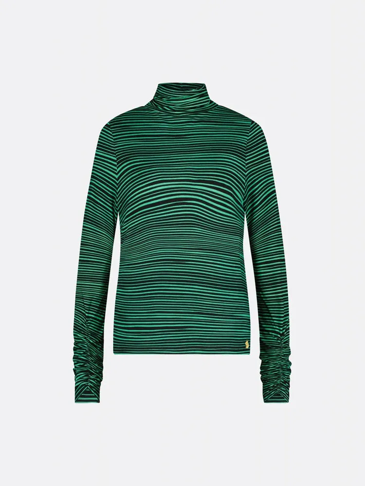 Fabienne Chapot Jade Top Green Striped