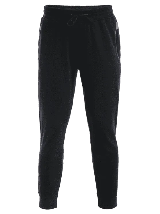 Fashion Zip Pockets Mens Joggers Sweatpants