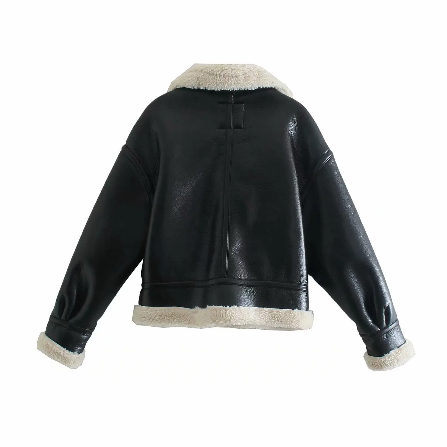 Fashionkova fall outfit men Winter New Women's Clothing Style Street Fashion Fleece Fur Jacket Coat