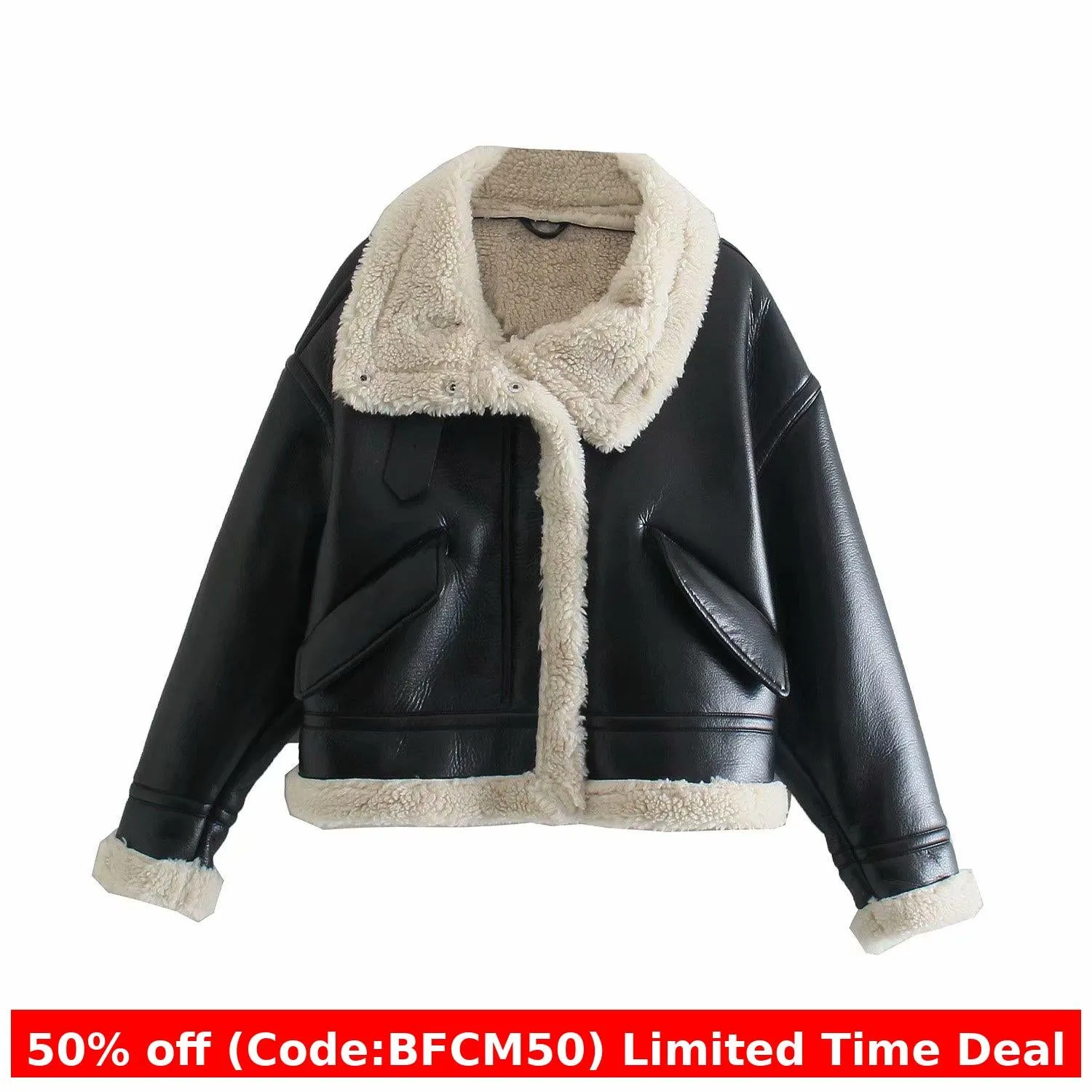 Fashionkova fall outfit men Winter New Women's Clothing Style Street Fashion Fleece Fur Jacket Coat