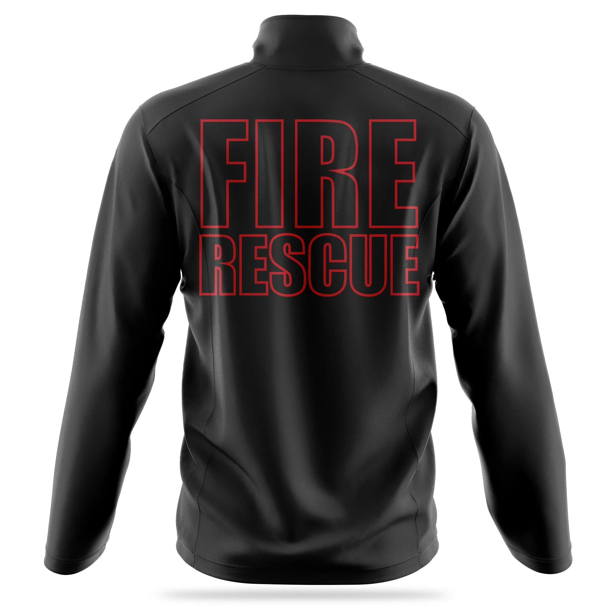 [FIRE RESCUE] Soft Shell Jacket [BLK/RED]