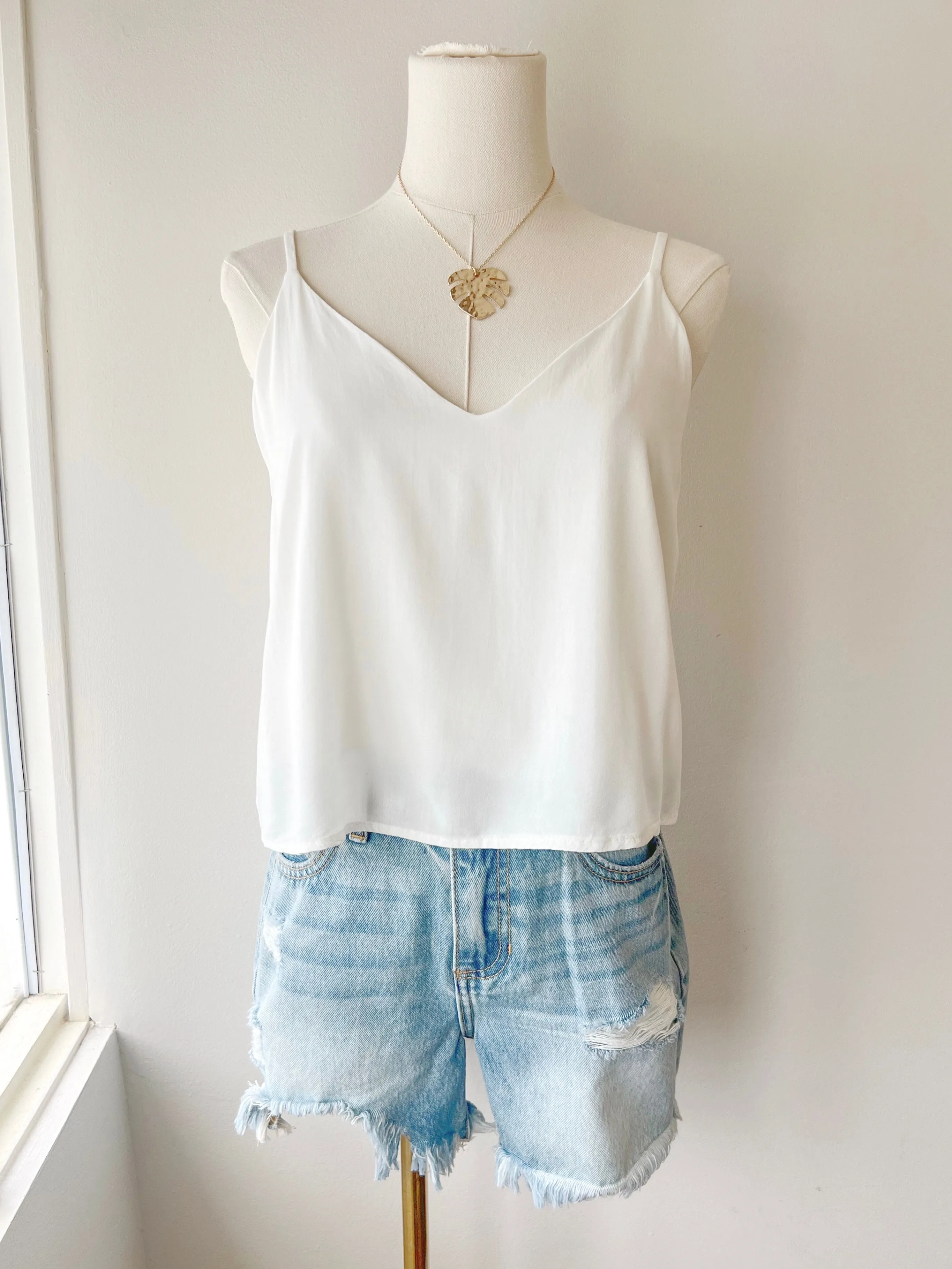 Flowy Cropped Tank (4 colors)