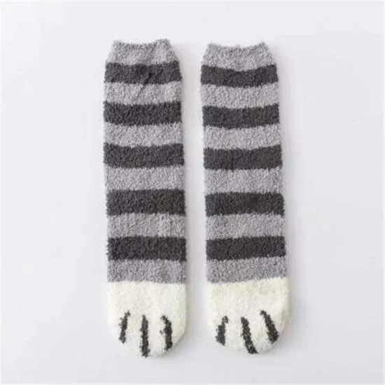 Fluffy Paw Socks (2pairs)