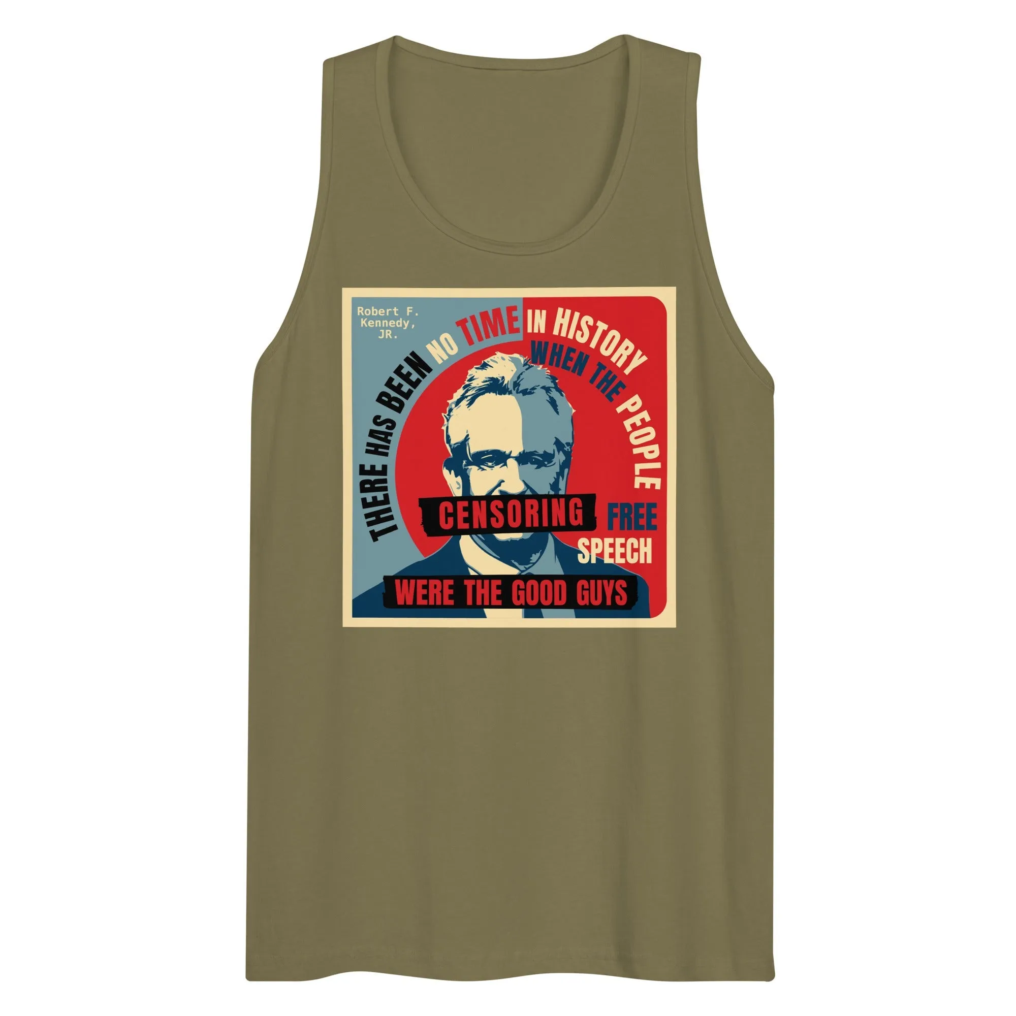 Free Speech Kennedy Men’s Tank Top