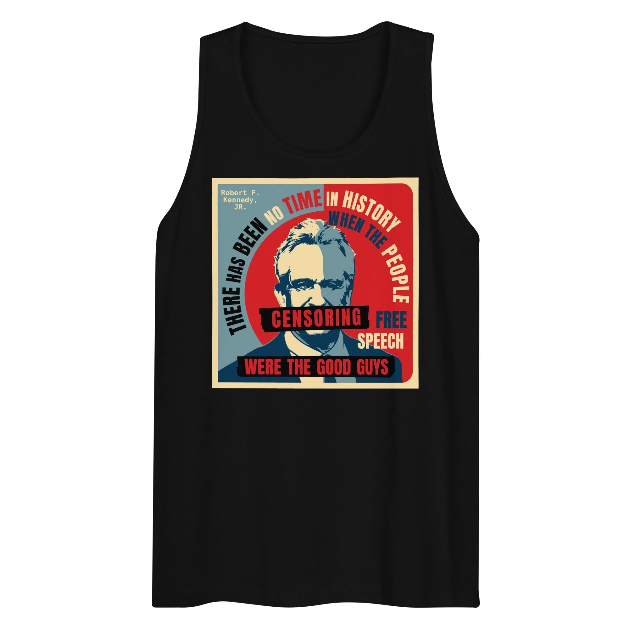 Free Speech Kennedy Men’s Tank Top