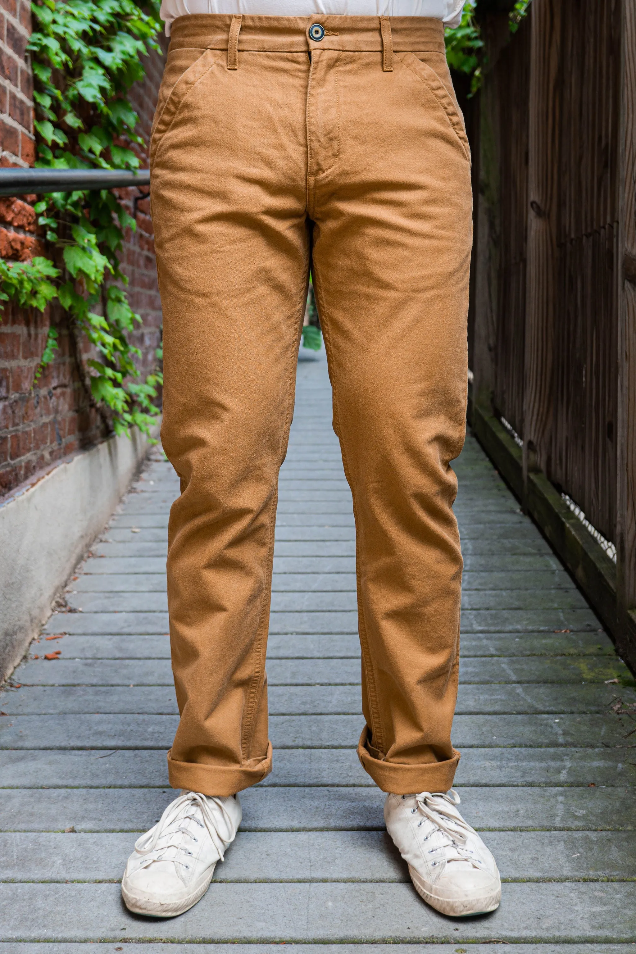 Freenote Cloth Workers Chino Slim Fit - Khaki