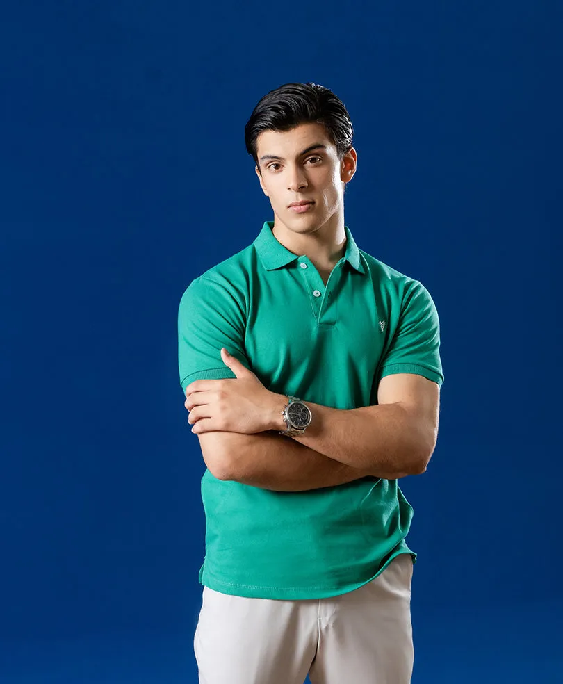 Fresh Green Basic POLO