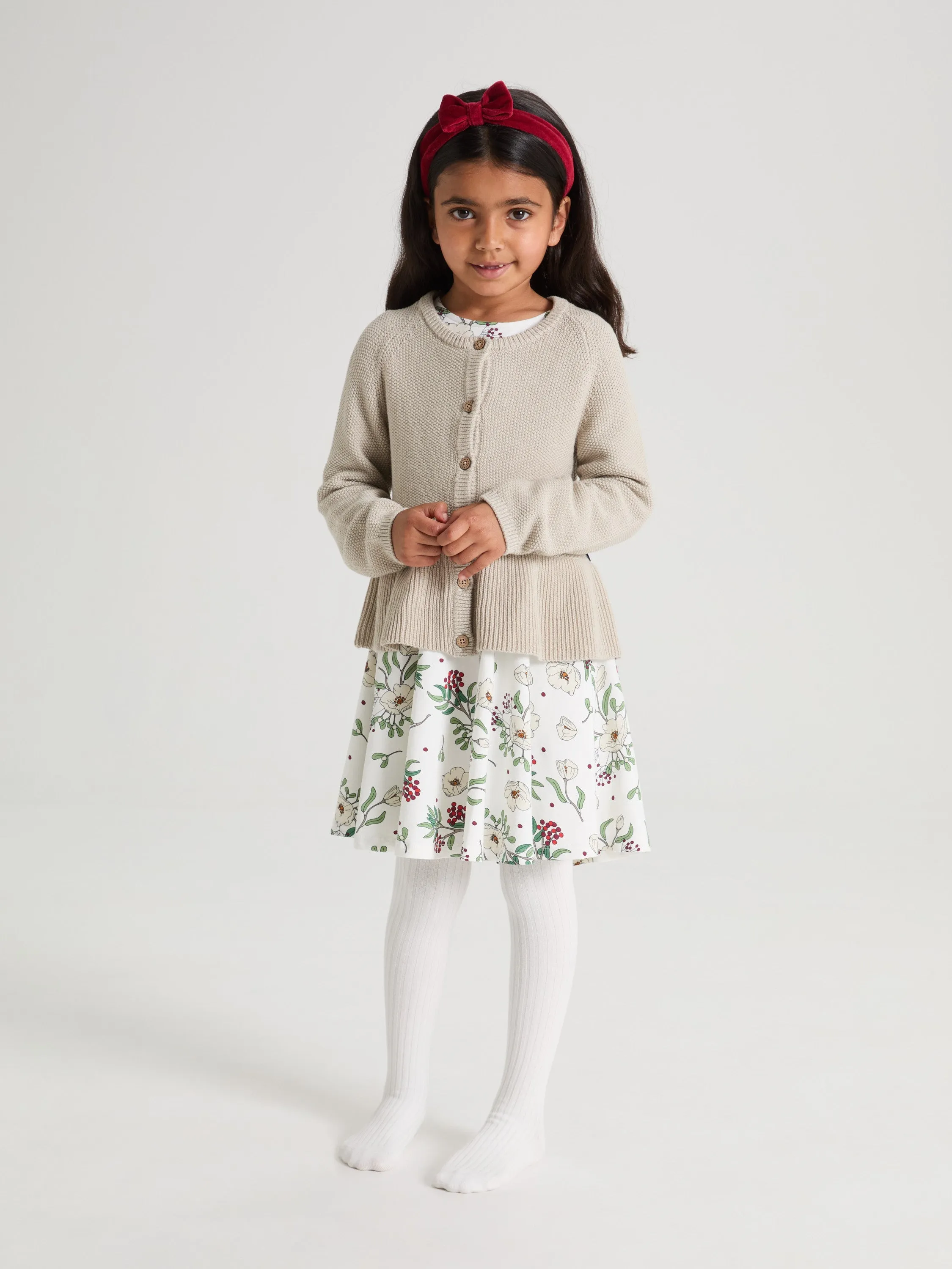 Frilled Kids Cardigan