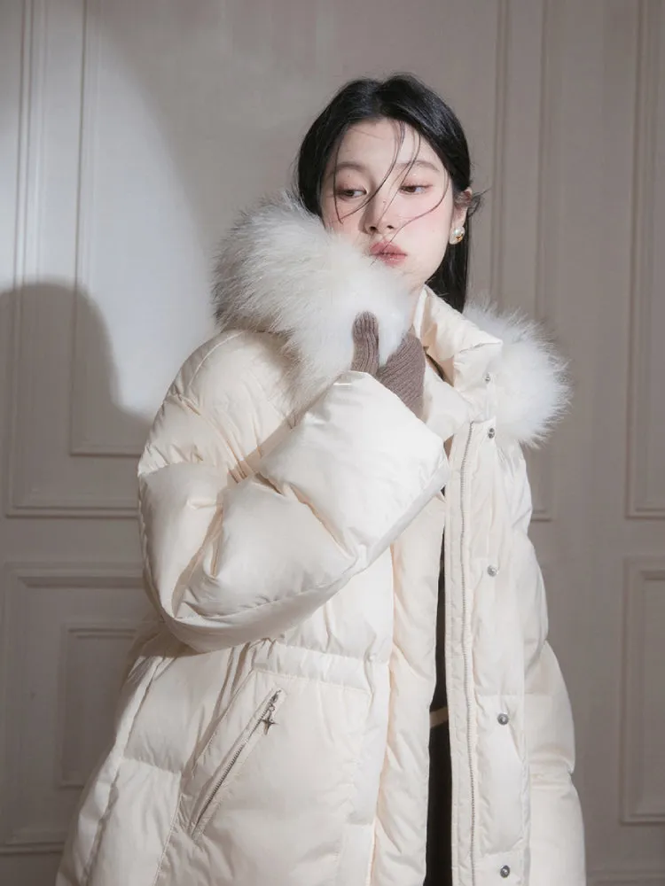 Fur collar down jacket【s0000005829】