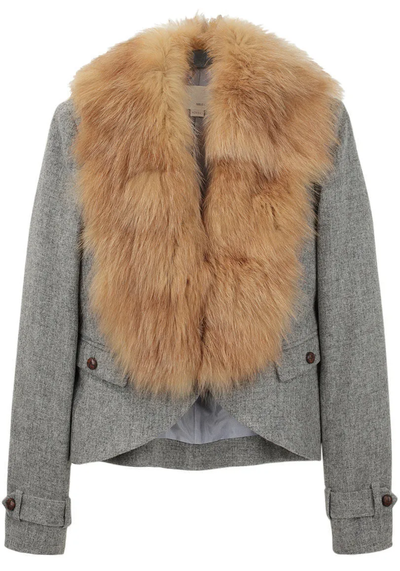 Fur Collar Jacket