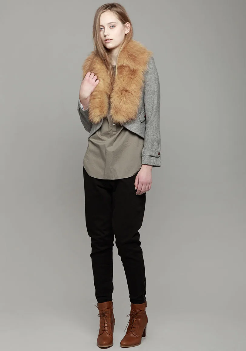 Fur Collar Jacket