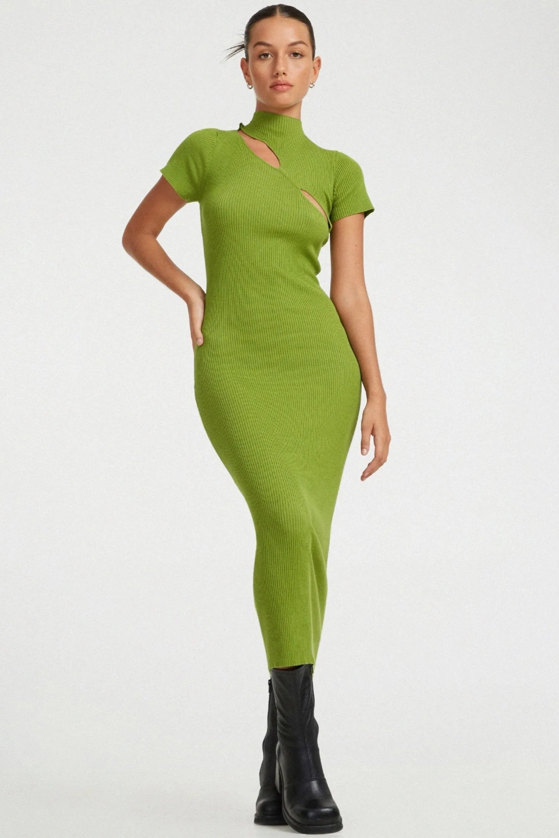 Golden Lime Afiqah Dress