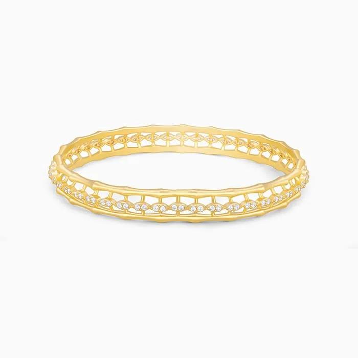 Golden Whispering Winds Bangle