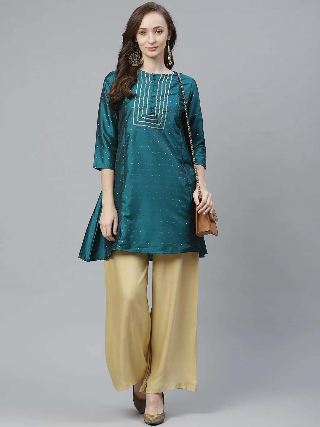 Green Ethnic Tunic