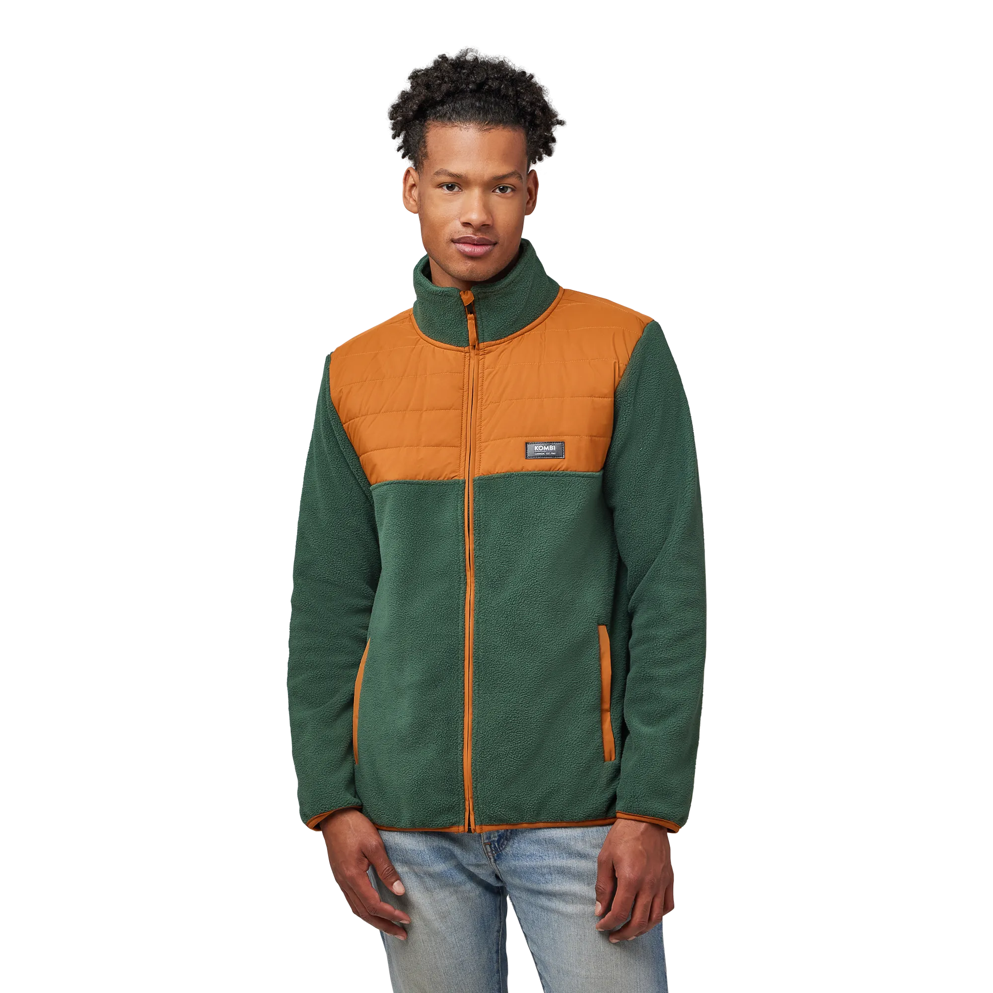 Green Land Recycled Fleece Jacket - Men