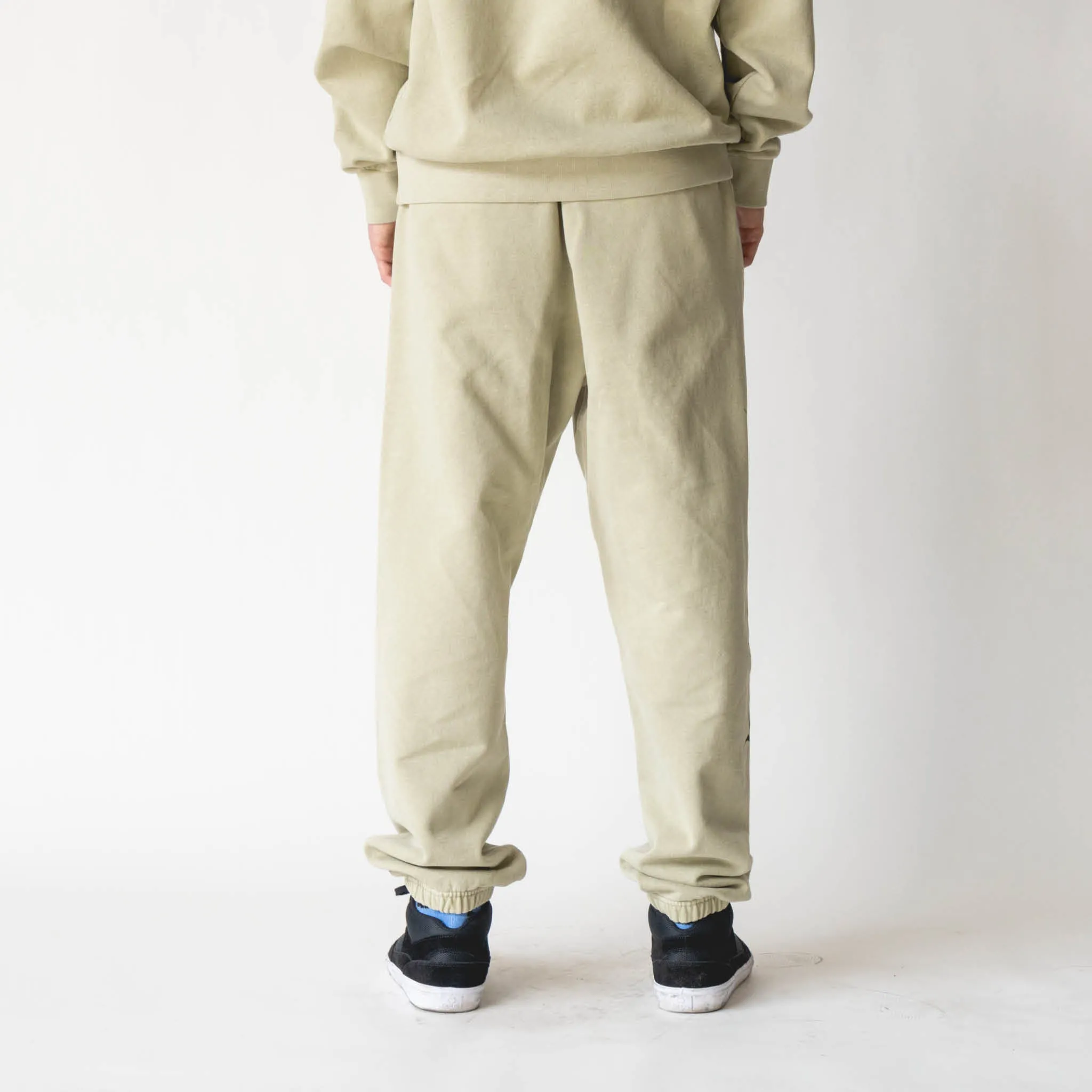 Halo Pigment-Dyed Fleece Sweatpants - Moss