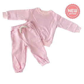 Hampton James Unisex Jogger Set - Light Pink - PREORDER