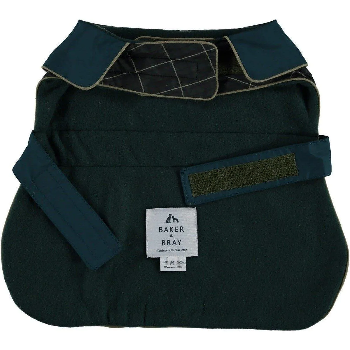 Hampton Raincoat by Baker & Bray - Dark Green/Bottle