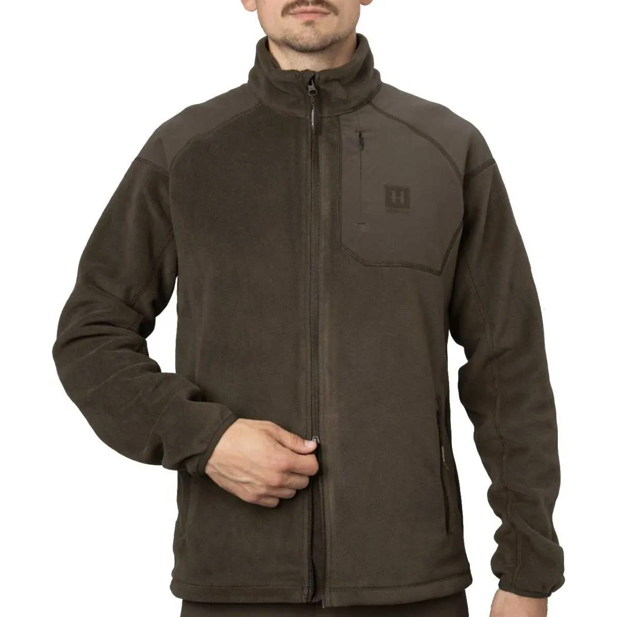 HARKILA Venjan 2.0 Fleece Jacket - Mens - Shadow brown