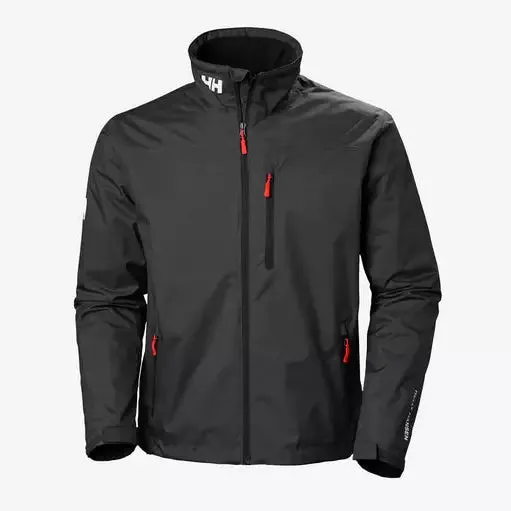 HELLY HANSEN CREW MIDLAYER JACKET BLACK