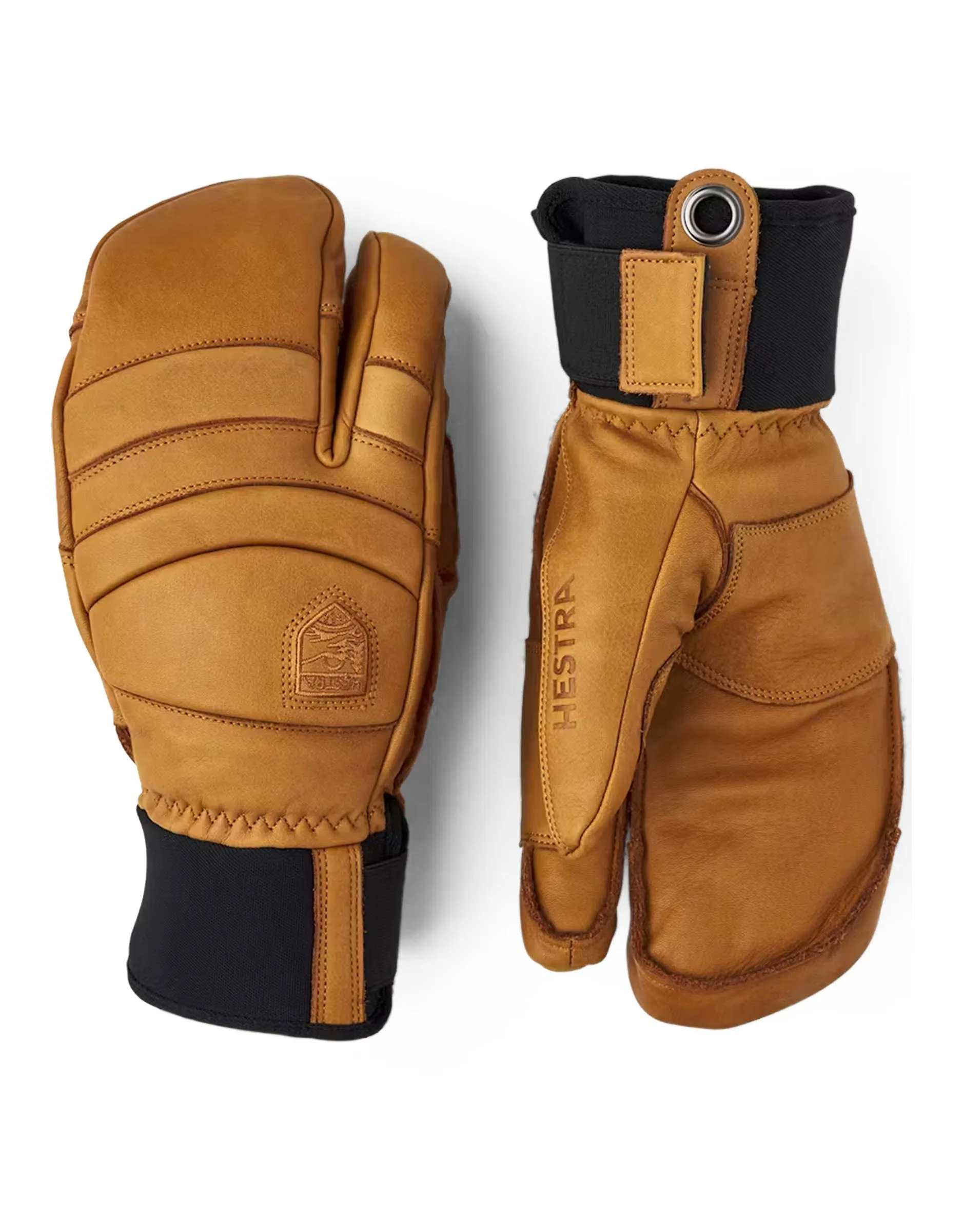 Hestra Leather Fall Line 3 Finger Ski Gloves