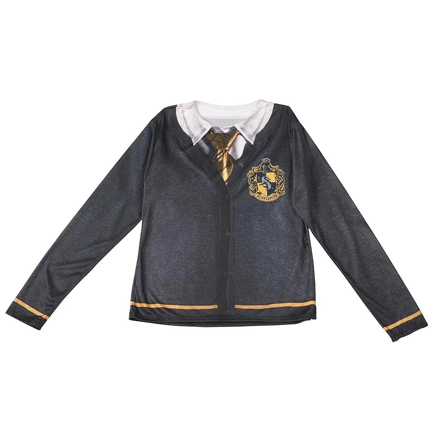 Hufflepuff Top for Teens & Adults - Warner Bros Harry Potter