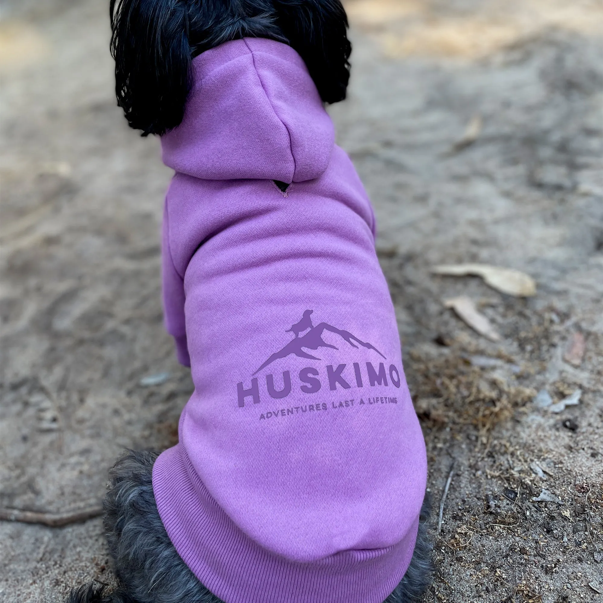 Huskimo Hartz Peak Dog Hoodie Lilac 27cm XXSmall***