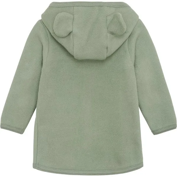 Huttelihut Jacket Ears Cotton Fleece Sea Spray