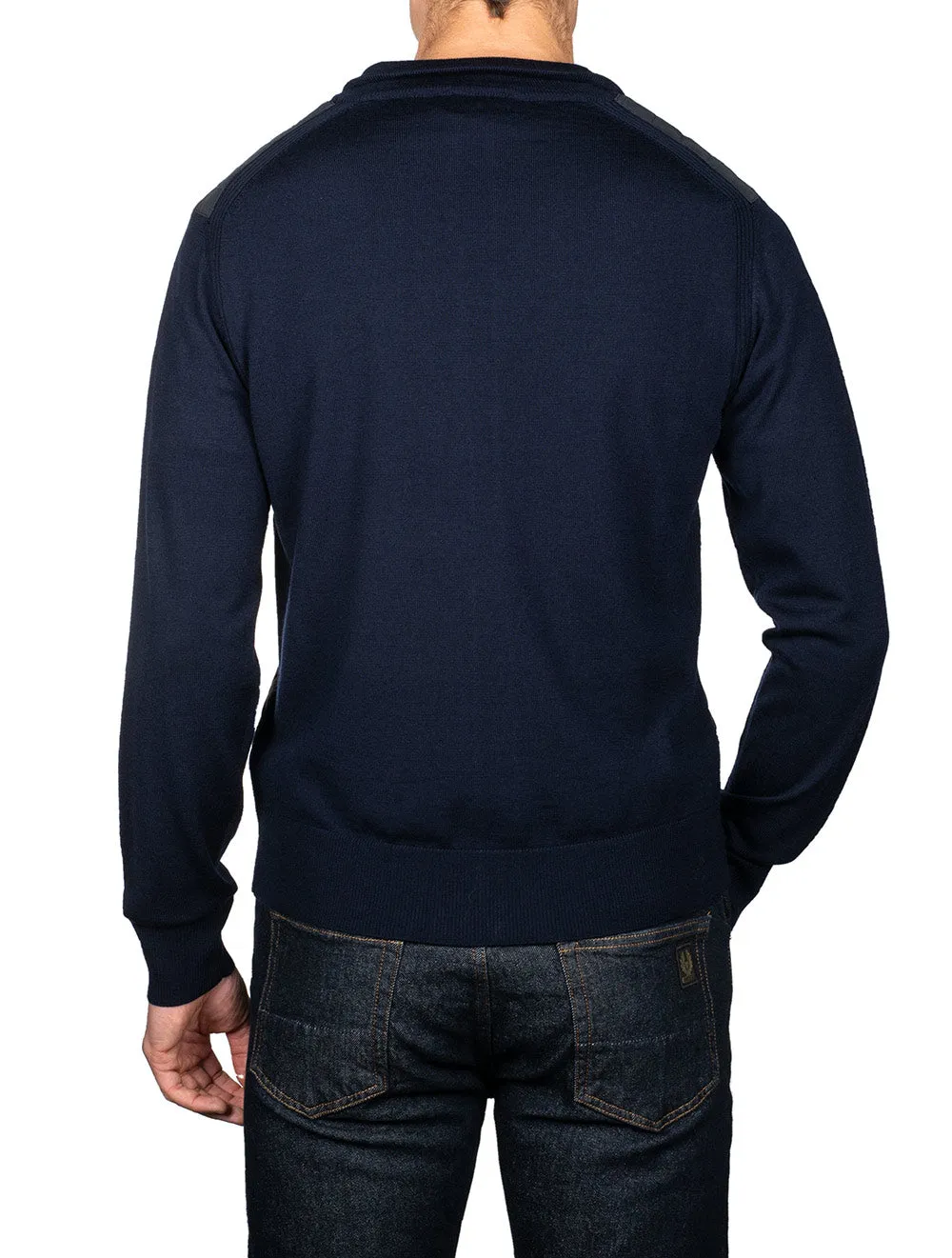 Kelbrook Top Washed Navy