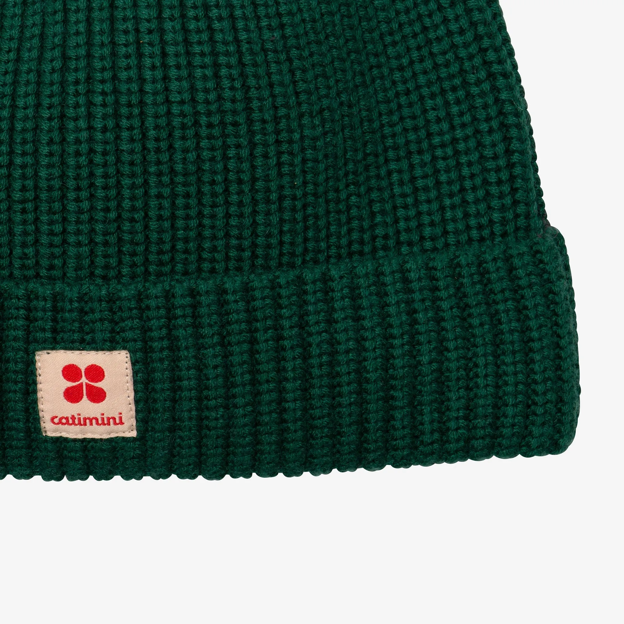 Kid green beanie