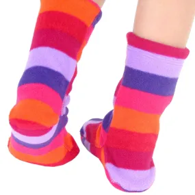 Kids' Fleece Socks - Jellybean