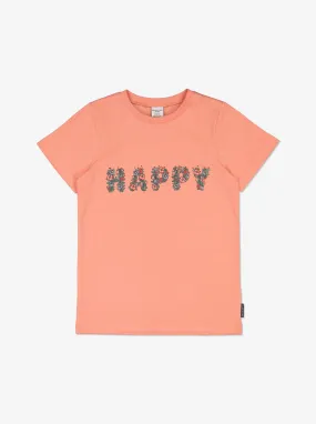 Kids Happy Print T-Shirt