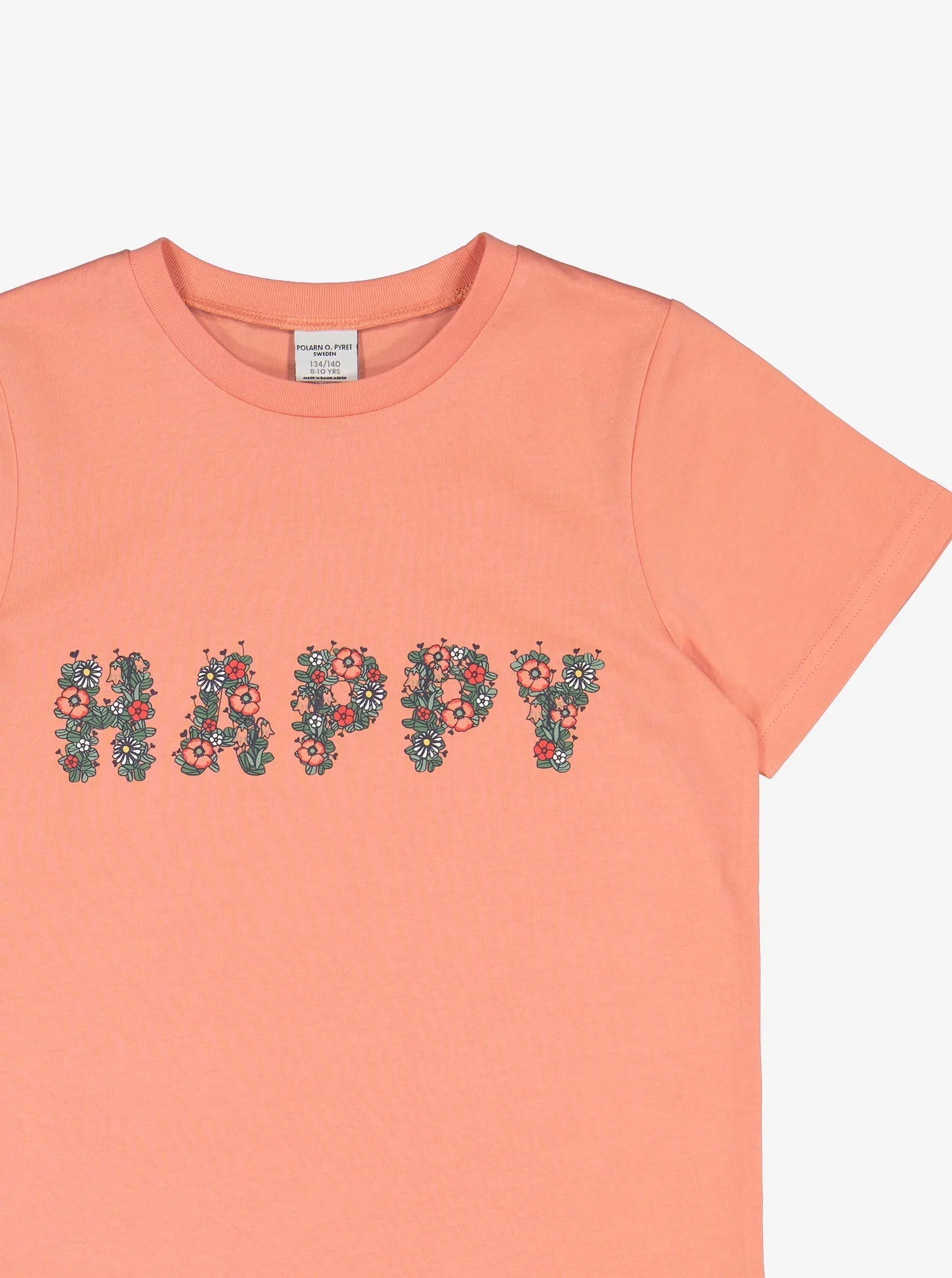 Kids Happy Print T-Shirt