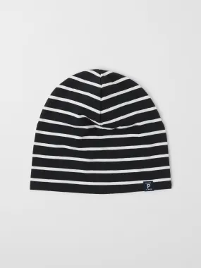 Kids Striped Beanie Hat