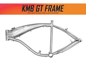 KMB GT Aluminum Bike Frame for 48cc / 66cc 2-Stroke & 4-Stroke Engines