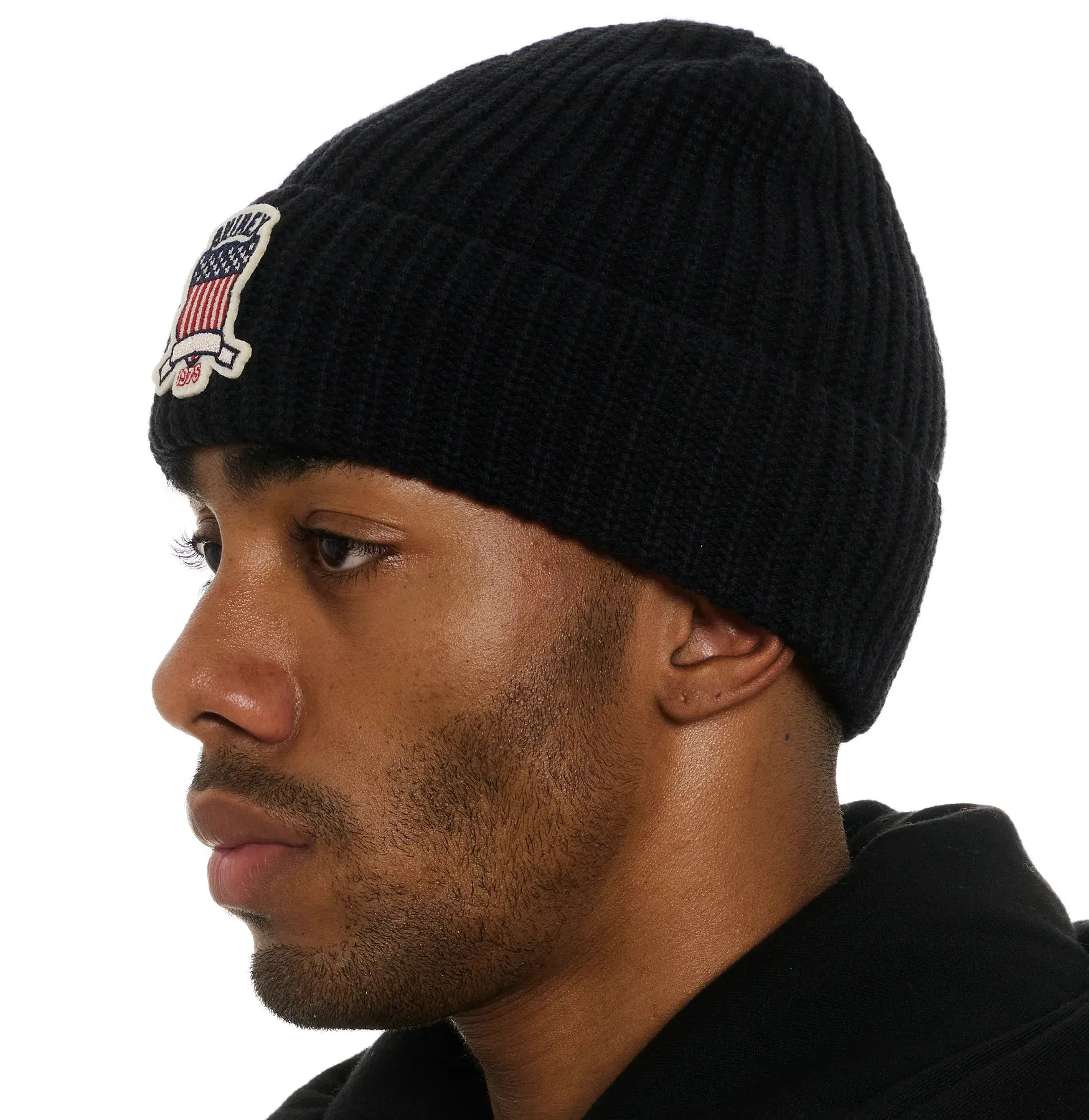 Knitted Icon Beanie (Black) - AVF23BA01